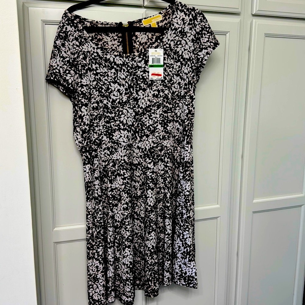 Michael Kors Dress New With Tags Choco/white dress